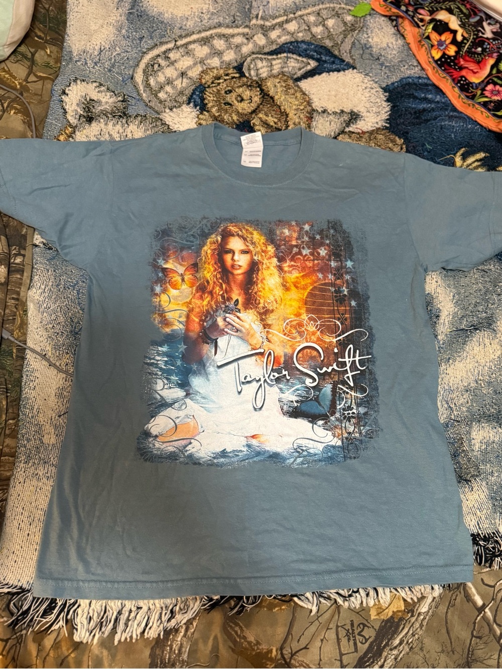 2007 Taylor swift debut tour vintage tshirt RARE